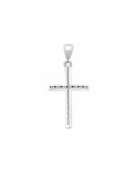 Silver Plain Cross Pendant