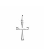 Silver Plain Cross Pendant