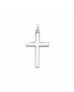 Silver Plain Cross Pendant