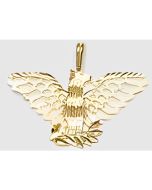 10K Yellow Gold Eagle Pendant