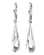 Silver Drop Down Earrings