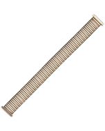 Yellow Metal Pillar Style Expansion Watch Strap 14-18mm