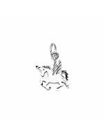 Silver Unicorn Charm