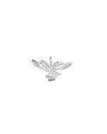 Silver Eagle Catching a Fish Pendant
