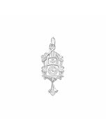 Silver Cuckoo Clock Pendant