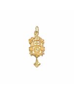 10K Yellow Gold Cuckoo Clock Pendant