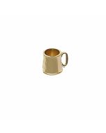 10K Yellow Gold 3D Coffee Mug Charm