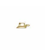 10K Yellow Gold 3D Iron Charm