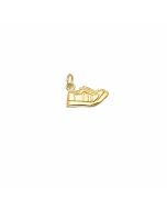 10K Yellow Gold Sneaker Charm