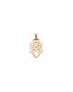 10K Yellow Gold Celtic Knot Pendant