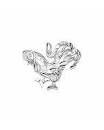 Silver Rooster Pendant