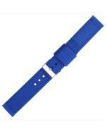Royal Blue Two Piece 18mm Nylon Watch Strap