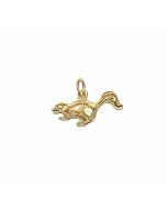 10K Yellow Gold 3D Skunk Charm