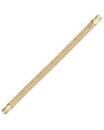 Fancy Expansion Yellow Style Metal Watch Band Ring Ends 
