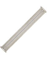 Steel Metal Carpet Style Expansion Watch Strap 16-22mm