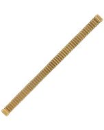 Yellow Metal Lined Style Expansion Watch Band 08-11mm