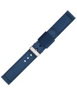 Navy Blue Two Piece 18mm Nylon Watch Strap