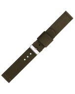 Green Two Piece 18mm Nylon Watch Strap