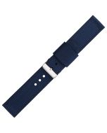 Navy Blue Two Piece 20mm Nylon Watch Strap