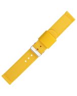 Yellow Two Piece 20mm Nylon Watch Strap